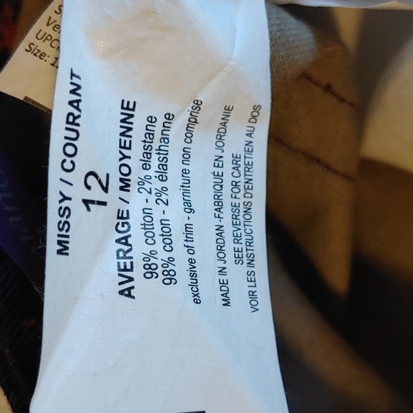 Gloria Vanderbilt Women's Straight Leg Jeans - Floral Multicolor - Picture 8 of 9